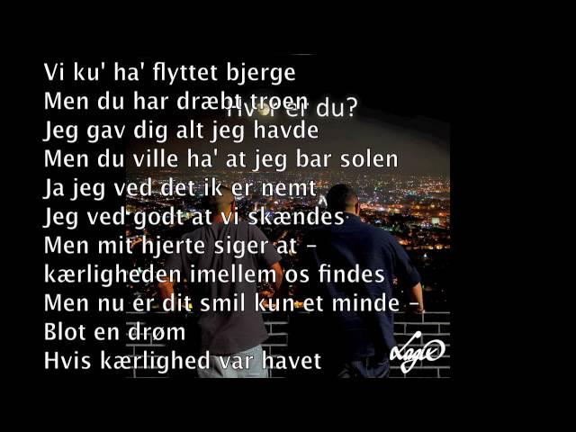 Lagix - Hvor Er Du? Lyrics