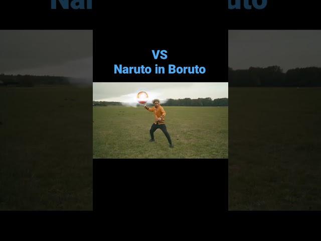 Naruto in Shippuden vs in Boruto  #anime #naruto #boruto