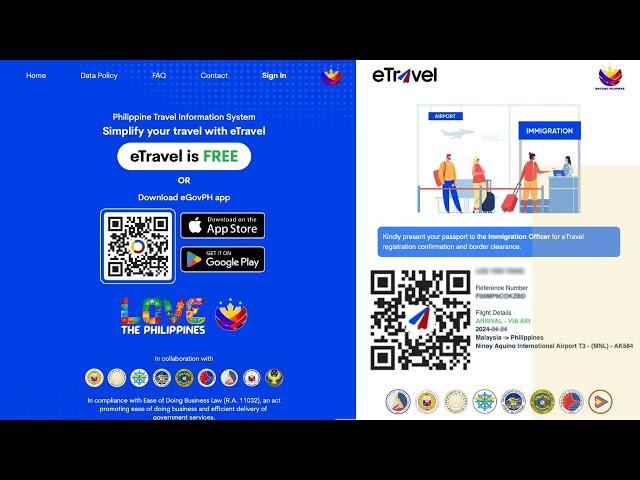How to Register eTravel to Philippines - Tutorial