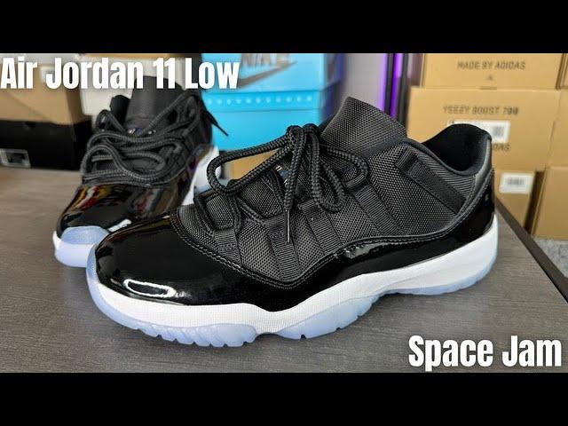 Air Jordan 11 Low Space Jam On feet Review