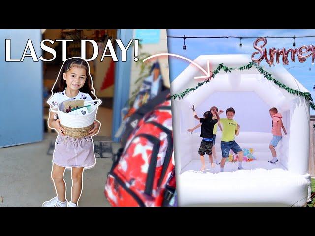 LAST DAY OF SCHOOL *1st grade! (surprise summer party)