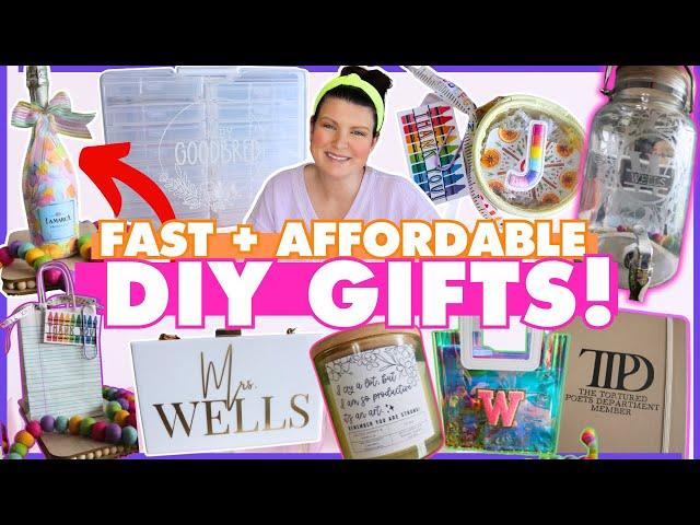 DIY gifts people ACTUALLY want to get!  Perfect for Moms, Teachers, Brides, Grads on a budget