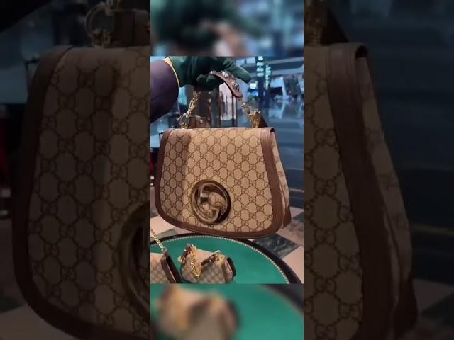 구찌 GUCCI  Blondie Medium Top Handle Bag 721172 96IWG 8745#www.rose-lux.com