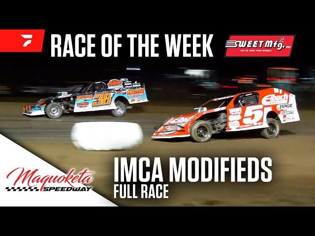 FULL RACE: IMCA Modifieds at Maquoketa Speedway | Sweet Mfg Race Of The Week