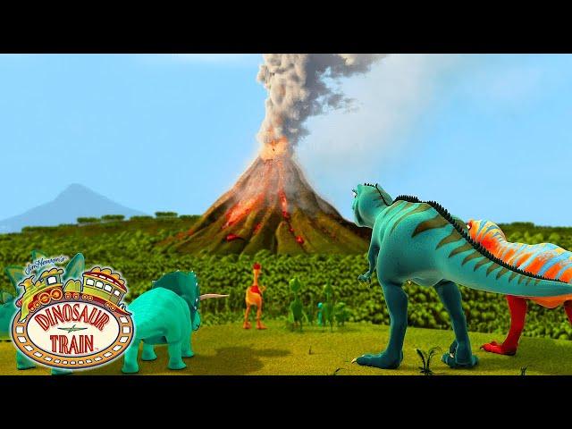 Oh No! A Volcano Eruption! | Dinosaur Train