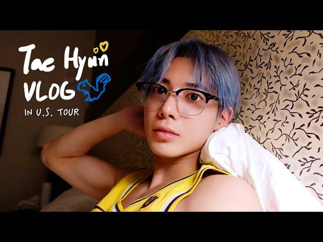 [TXT-LOG] TAEHYUN IN U.S. l 끊임없는 식사와 토크가 공존하는 태현이의 브이로그 ️