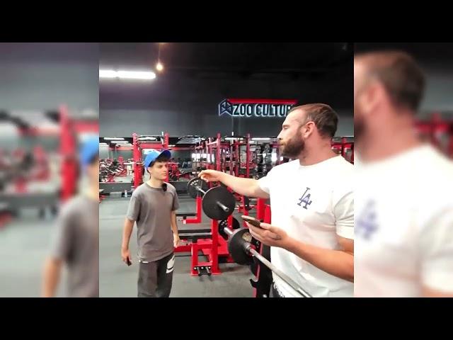 Bradley Martyn Slaps Streamer for Stealing Hat at Gym