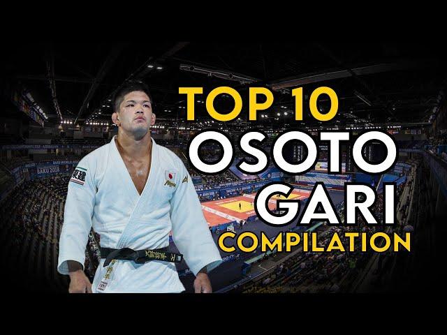 Top 10 Judo Osoto gari Compilation Highlights | 大外刈