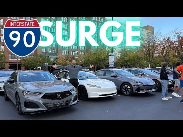 I Raced 9 EV's in a Gas Car Over 3000 Miles...This is What Happened