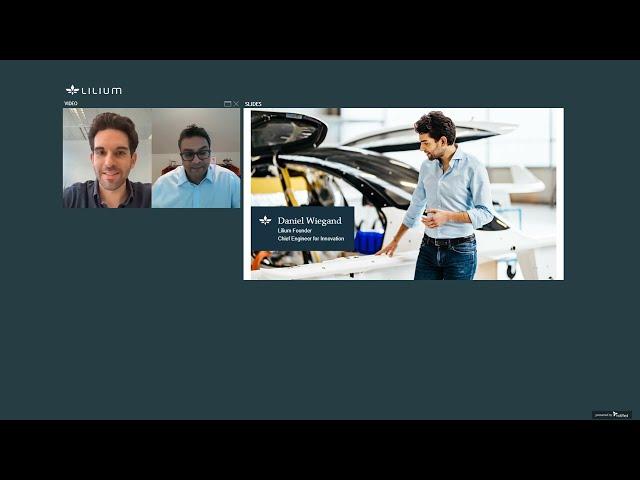 Lilium Battery Webinar : The battery power behind the world’s first electric VTOL Jet