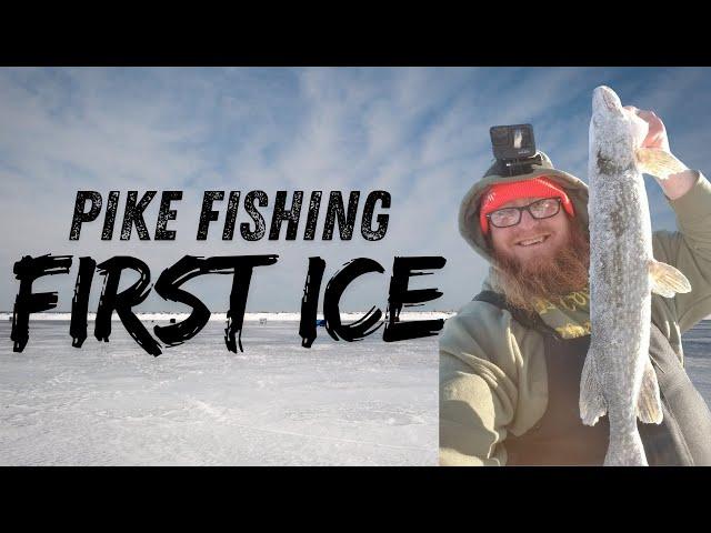 Pike Fishing With Tip Ups