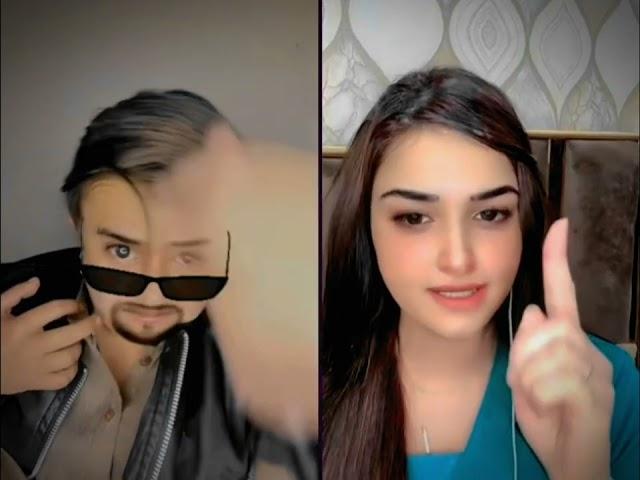 Aliza ko Waseem p itna gusaa uff |Waseem Bangish Live with beautiful girl Aliza | TikTokfights