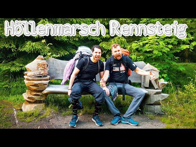 Thüringer Rennsteig Wanderung | 7 Tage Höllenmarsch auf 170km  | #1