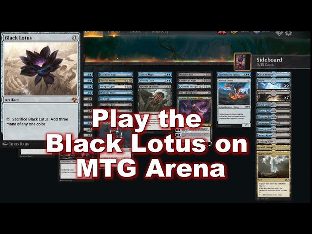 Play the Black Lotus on MTG Arena | Magic: The Gathering