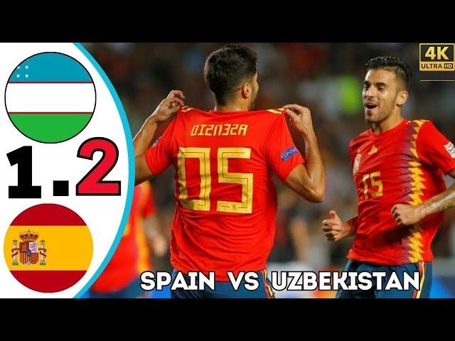 Uzbekistan vs Spain 1-2 2024  | Football Paris 2024 Olympics