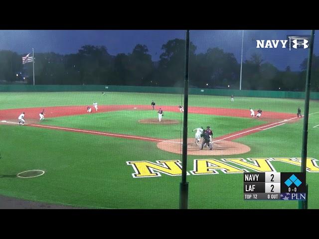 Navy Baseball Patriot League Semifinal Highlights Against Lafayette