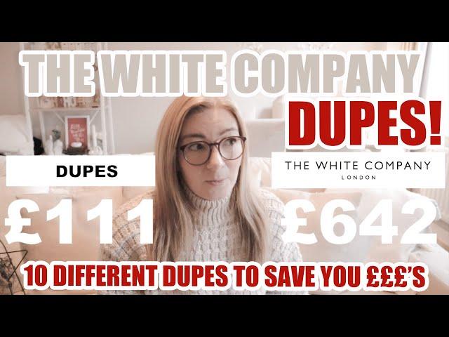 10 UNBELIEVABLE WHITE COMPANY DUPES THAT WILL SAVE YOU HUNDREDS! | Kaitlyn Louise 