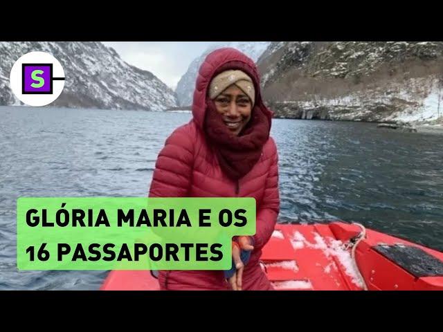 Glória Maria era dona do passaporte mais carimbado da televisão brasileira, conta Fefito