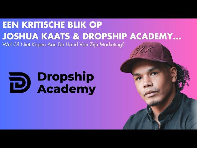 Geld Verdienen Met Dropshipping? De Geheimen Van Joshua Kaats’ Website Onthuld!