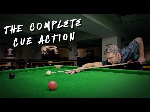 TEXTBOOK CUE ACTION | Snooker Tutorial for Beginners