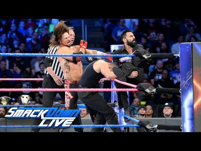 AJ Styles vs. Sunil Singh: SmackDown LIVE, Oct. 24, 2017