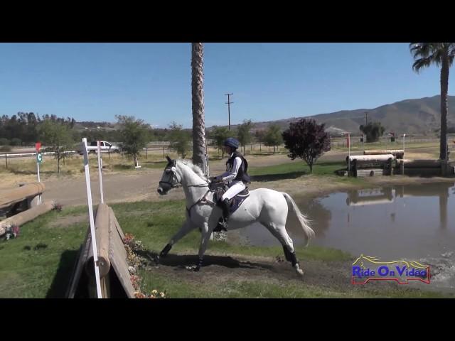 289XC Brianne Maskus on Arizona Sweet Training Horse Cross Country Galway Downs April 2017