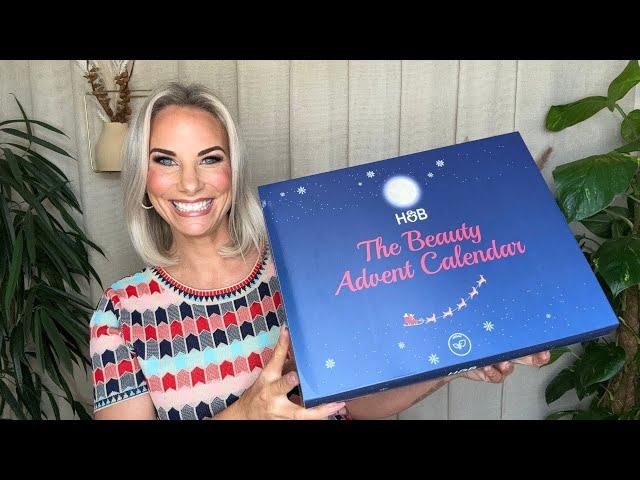 HOLLAND AND BARRETT BEAUTY ADVENT CALENDAR 2024 SKINCARE CRUELTY FREE VEGAN CHRISTMAS BLACK FRIDAY