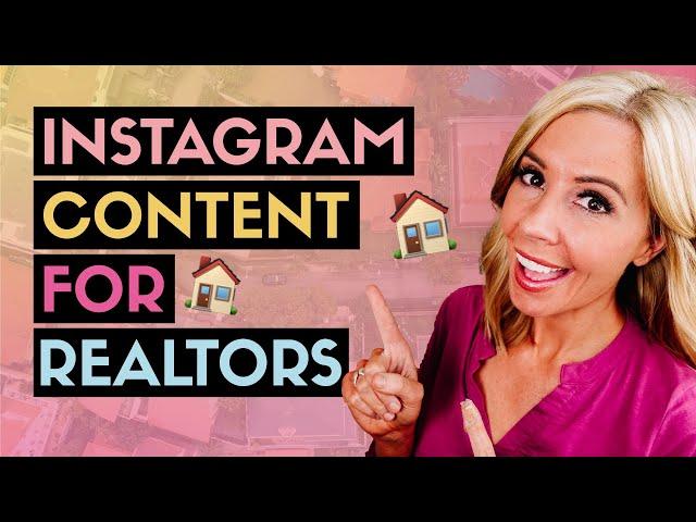 BEST Instagram Ideas for Real Estate Agents