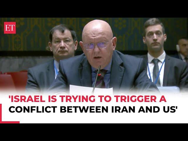 'Israel trying to trigger a conflict between Iran and US': Russian envoy claims at UNSC meet