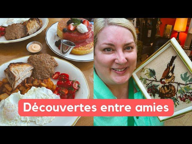 DÉCOUVERTES ENTRE AMIES - Brunch au Sunny’s, marché vintage, démo Bissell - VLOG