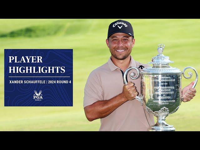 Xander Schauffele's WINNING Round 4 Highlights | 2024 PGA Championship