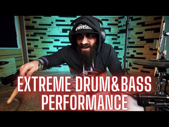 BADDADAN - CHASE&STATUS | EXTREME DRUM AND BASS COVER.