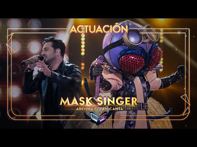 La Mosca y David Bustamante cantan 'Dos hombres y un destino' | Mask Singer: Adivina quién canta