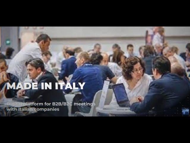 UNIVERSO ITALIA - Digital platform for B2B B2C meetings with Italian companies