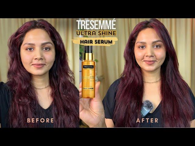 Tresemme Gloss Ultimate Ultra Shine Hair Serum Review / Worth the hype or not?? @tresemme