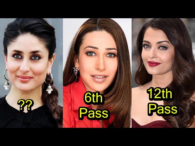 5 Very Less Educated Bollywood Actress