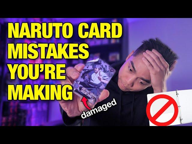 How to Protect Store & Display Your Kayou Naruto Cards - Don't Make these Mistakes