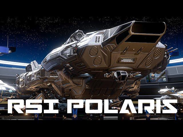 RSI Polaris Cinematic Tour | Star Citizen 3.23.1 4K Gameplay