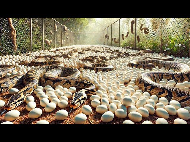 Python Farm - The Horrifying Truth Inside The World's Largest Processing Factory 9 Million Pythons