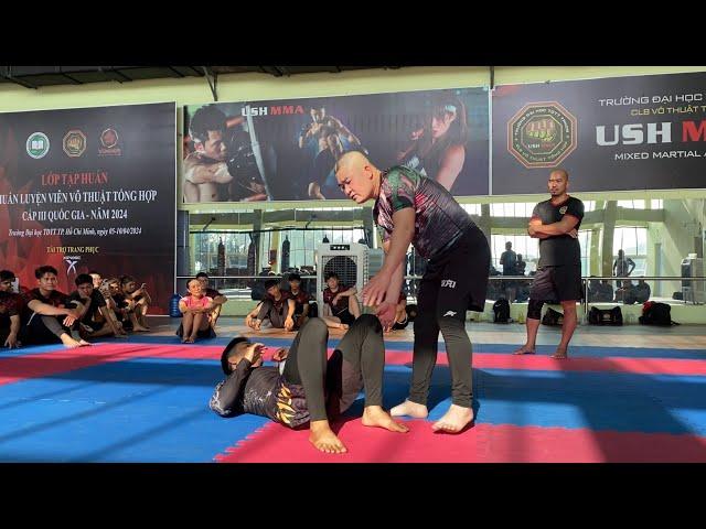 Bài tập hàng ngày kiểm soát vị trí (Training MMA Part 6) #MMA_DALAT #MMA