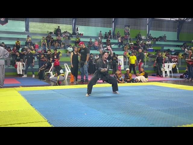 Full Contact Fighting 2024 | Cintas Negras | Forma con Armas | Barbara Capriles #kenpokarate