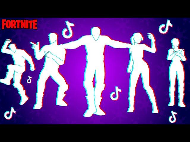 TOP 50 BEST TIKTOK DANCES IN FORTNITE