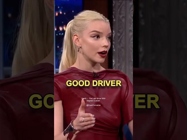 I don't have a license but... Anya Taylor-Joy