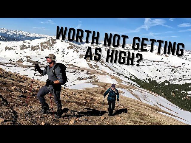 Colorado 13ers better then 14ers? Loveland Pass - Cupid, Snitkau and Grizzly Peak - 4K