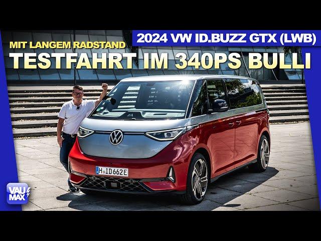 Der Bulli macht Bock!  VW ID. Buzz GTX LWB mit 340 PS im Fahrbericht