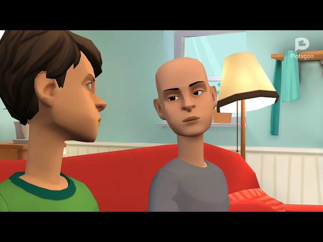 Classic Caillou destroys his TV/Punishment day/Grounded S1 E2