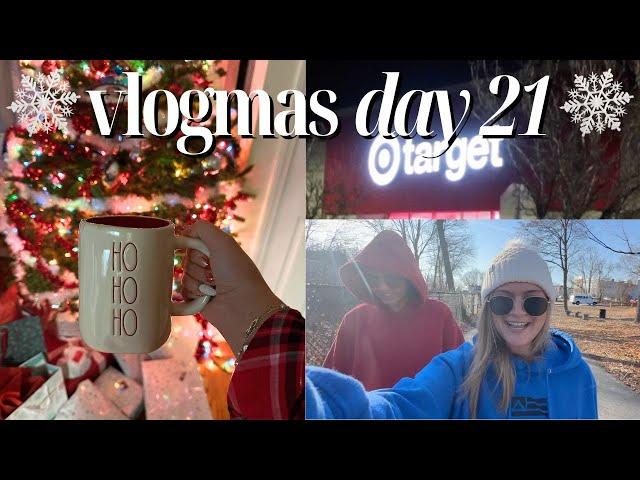 VLOGMAS DAY 21: working from home , getting my oil changed, walks & errands