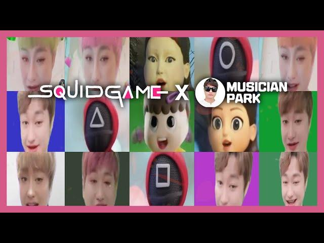 Squid game X Musician Park singing "I love you" Numa Numa