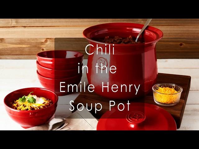 Emile Henry Soup Pot: Chili Recipe