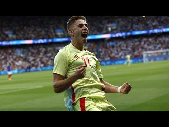 Paris Olympics: Spain win football gold after beating hosts France 5-3 in heartstopping final